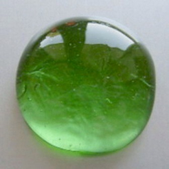 irisierend 28-30 mm 1000 g Glasnuggets grün 