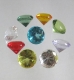 Acryl Brillanten, geschliffen buntmix, 19 mm 50 g