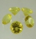 Acryl Brillanten, geschliffen gelb, 19 mm 50 g
