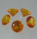 Acryl Brillanten, geschliffen goldgelb, 19 mm 50 g