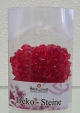 Deko Acrylsteine mini, feuerrot 80g Geschenkbox