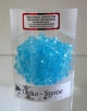 Deko Acrylsteine mini, türkisblau 80g Geschenkbox