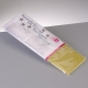 Bienenwachswaben naturgelb 30x10 cm, 2 Platten