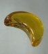 Glasstein Mond, goldgelb irisierend, 1 Stück