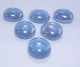 Glasnuggets irisierend eisblau-hellblau, 17-20 mm, 100 g