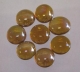 Glasnuggets mini, bernstein topaz irisierend, 13-15 mm, 100 g