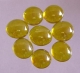 Glasnuggets mini, gelb irisierend, 13-15 mm, 100 g