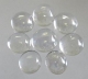 Glasnuggets mini, klar irisierend, 13-15 mm, 100 g 
