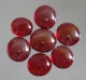 Glasnuggets mini, rot irisierend, 13-15 mm, 100 g
