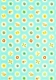 Transparentpapier Romantic Garden Blumenbutton 115 g DIN A 4, 1 Blatt