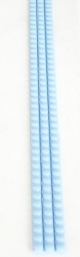 Verzierwachsstreifen Perle hellblau 4 mm x 20 cm, 3 Stück