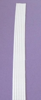 Verzierwachsstreifen Perle weiß 3 mm x 20 cm, 5 Stück