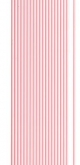 Verzierwachsstreifen flach rosa 1 mm x 20 cm, 20 Stück