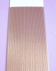 Verzierwachsstreifen flach roségold 1 mm x 20 cm, 20 Stück