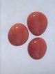 Glasnuggets rot-orange mix opal, 17-20 mm, 100g
