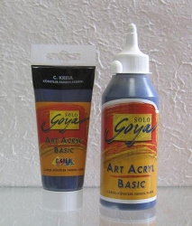 Acrylfarbe Solo Goya, paynesgrau, 100 ml Tube