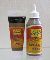 Acrylfarbe Solo Goya, umbra, 100 ml Tube