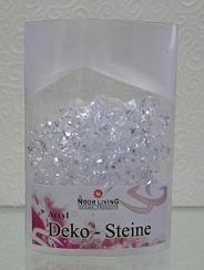 Deko Acrylsteine mini, klar 80g Geschenkbox