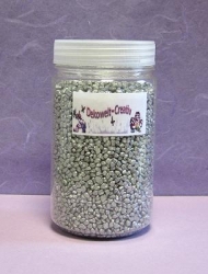 Dekogranulat 2-4 mm metallic silber, 500 g Dose