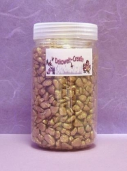 Dekogranulat 5-8 mm metallic gold, 500 g Dose
