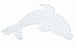 Stiftplatte Delphin ( für Midiperlen )