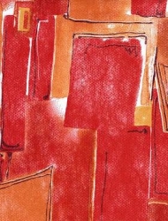 Design Vlies, Milano, rot, 250 mm