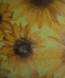 Design Vlies, Sonnenblumen, 250 mm, 1 m