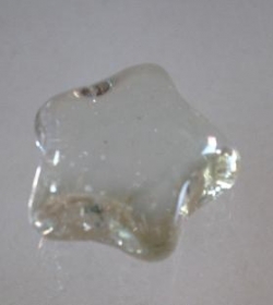 Glasstein Sterne, klar irisierend, 200 g