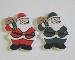 Holz Nikolaus gemischt 35 mm 5 Stück