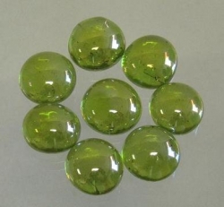 Glasnuggets mini, maigrün irisierend, 13-15 mm