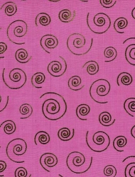 Deko Stoff Organza, Mekka, pink, 290 mm, 1 m