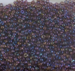 Rocailles irisierend mauve regenbogen 2,6 mm Beutel