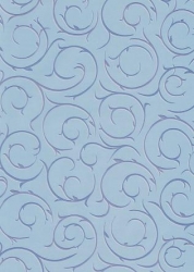 Transparentpapier Barock, blau, 115 g, DIN A 4, 1 Blatt