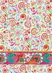 Transparentpapier Florentine orange 115 g DIN A4, 1 Blatt