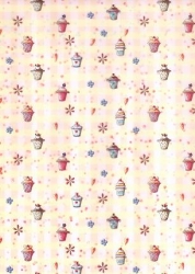 Transparentpapier Party Törtchen 115 g, 50 x 61 cm, 1 Rolle