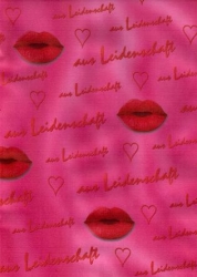 Transparentpapier Amore, aus Leidenschaft, 115 g, 50 x 61 cm, 1 Rolle