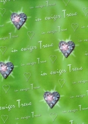 Transparentpapier Amore, in ewiger Treue, 115 g, 50 x 61 cm, 1 Rolle