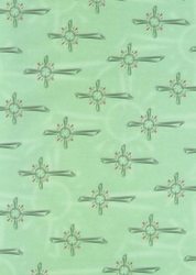 Transparentpapier Christliche Symbole, Kreuz, 115 g, 50 x 61 cm, 1 Rolle